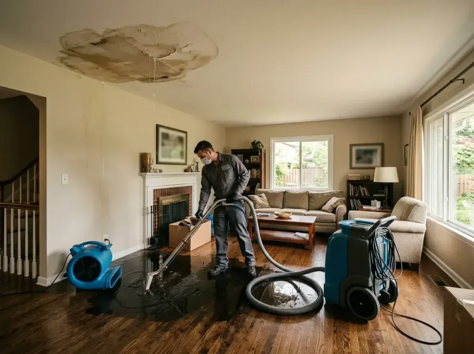attic-pipe-burst-ceiling-drip-008 — frequently asked questions, Water Damage Restoration & Carpet Care in Hewitt, NJ